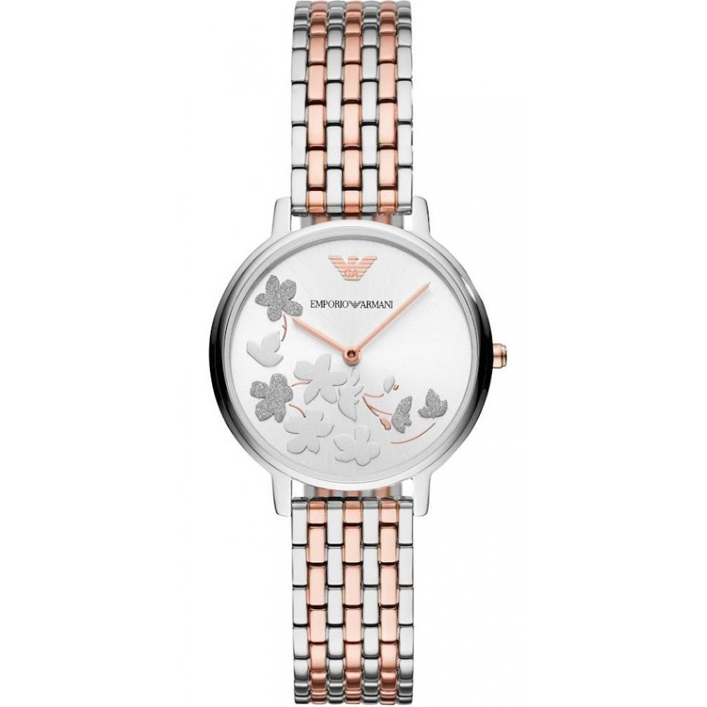 Emporio Armani Women's 'Fashion' Quartz Stainless Steel Casual Watch, Color:Rose Gold-Toned (Model: AR11113) - 1