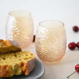 Fissman Tumbler Glass Set 2pcs 360ml (Solid Glass) - 3 miniature