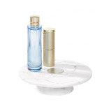 Inter design Dakota Vanity Tray White Marble Satin - 5 miniature