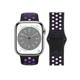 Perfii Dot Silicone Replacement Band for Apple Watch 49, 45, 44, 42 mm Series Ultra 8/7/6/5/4 SE - 1 miniature