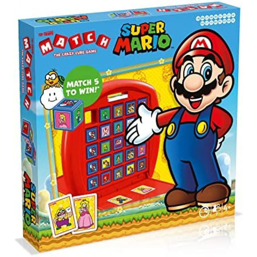 Игра Winning Moves Top Trumps Match Super MARIO, МНОГОЦВЕТНАЯ, TT905964 - 1