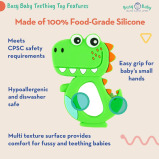 Teether BusyBaby Dino - 4 miniature
