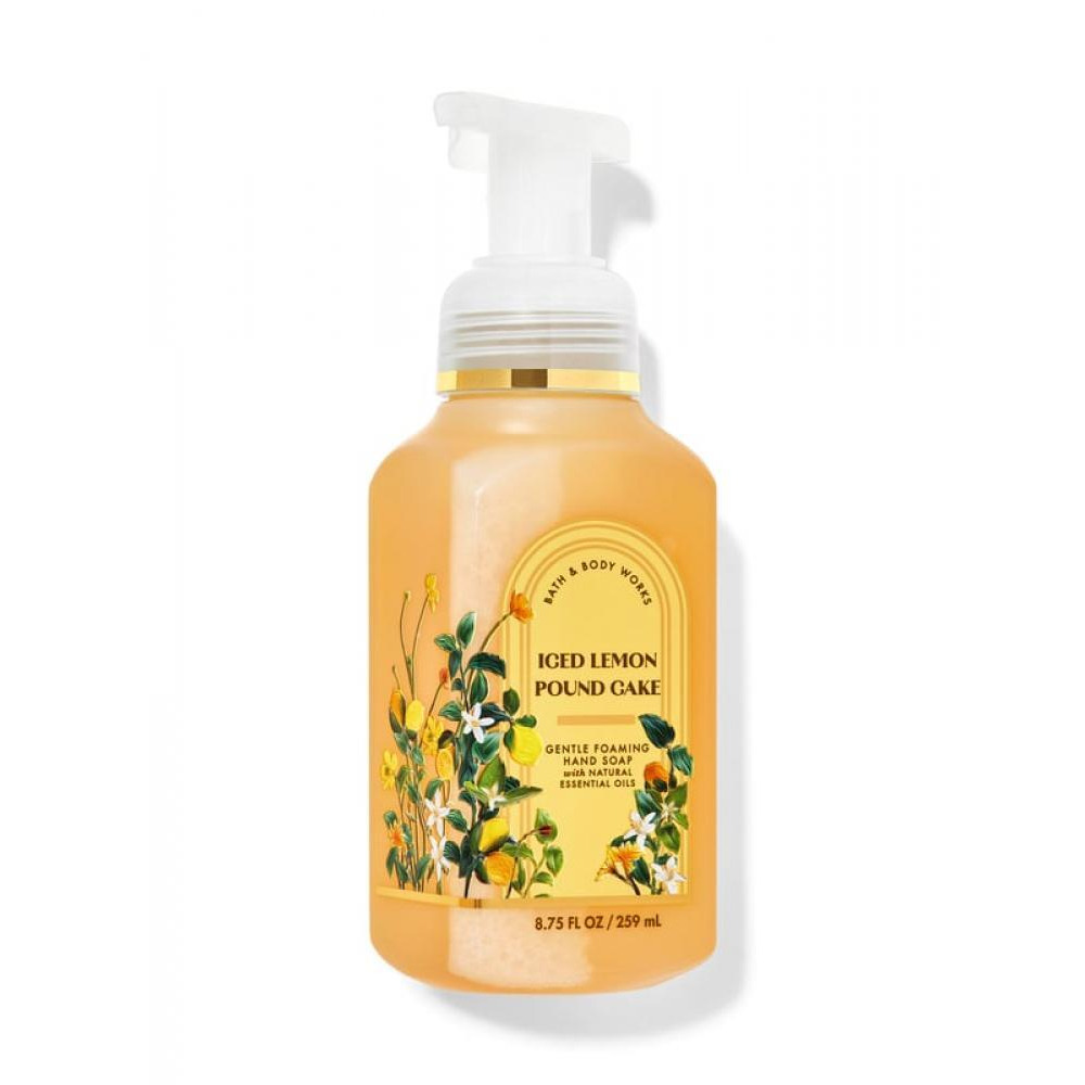 Bath and Body Works, Foaming hand soap, Iced lemon pound cake, Gentle, 8.75 fl. oz (259 ml) - 1