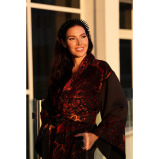 الروح الآسيوية، غروب الشمس المخملي، مقاس موحد (XS-XL) - 7 miniature