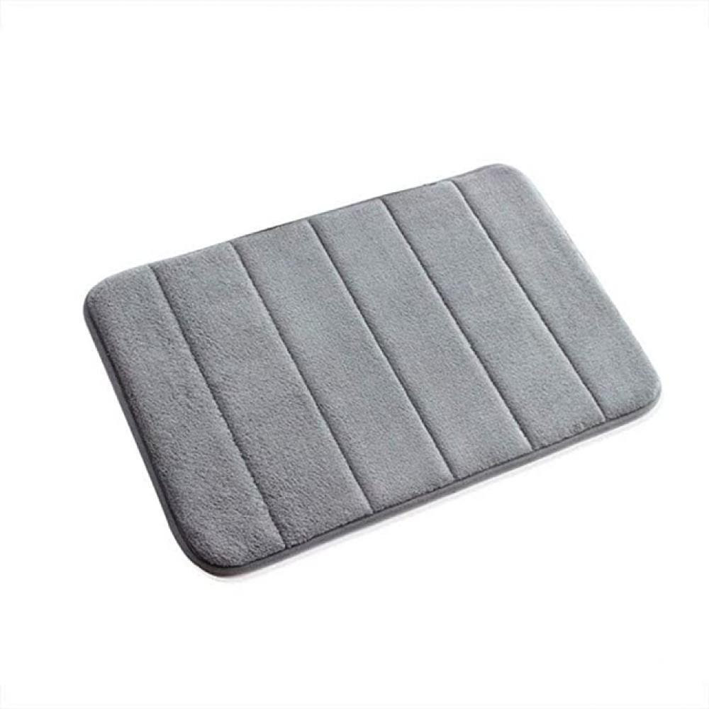 SKEIDO / Floor carpets bath mat rugs, 15.7x26.6 in, Gray - 1
