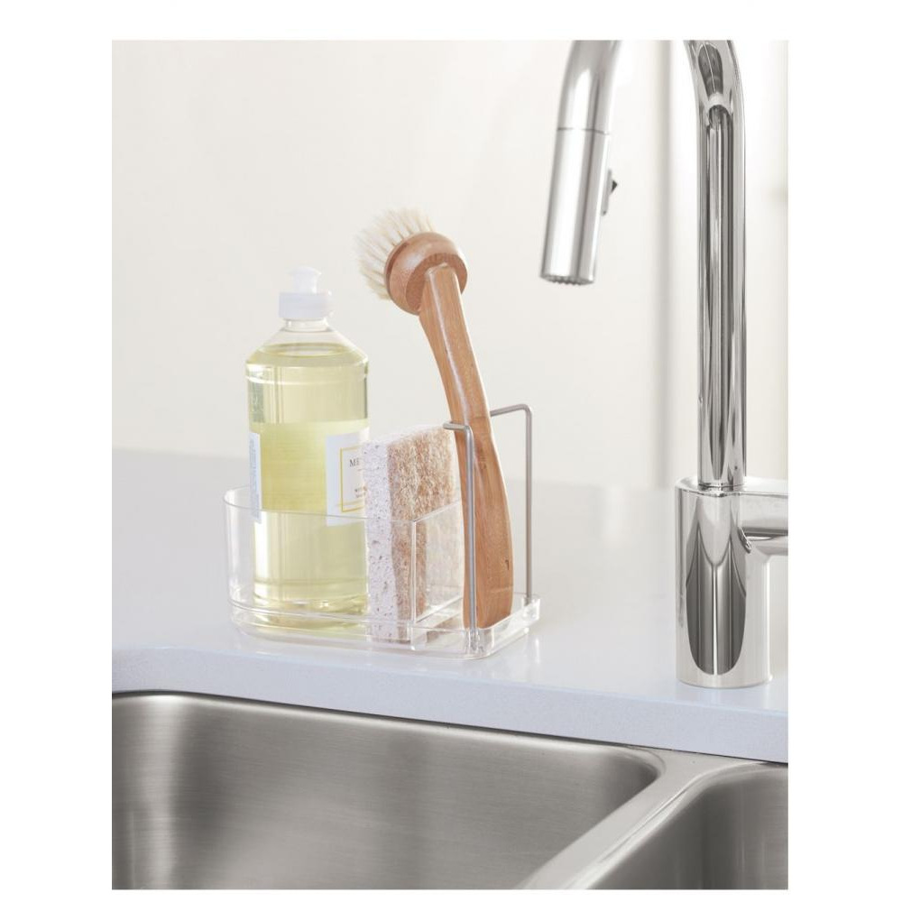 قاعدة قابلة للإزالة من Interdesign Ariel sink Caddy لسهولة التنظيف - 3