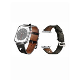 Perfii One Rivet Leather Replacement Band For Apple Watch 49/45/44/42mm Series Ultra/8/7/6/5/4/SE - 1 miniature