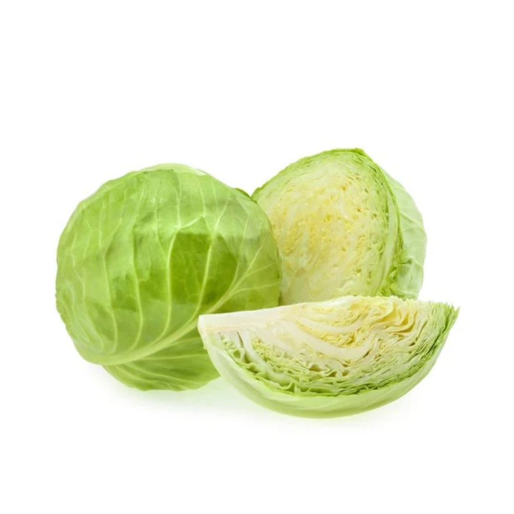 Organic Green Cabbage 1Kg - 1