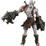 Warrior Action Figure – Kratos-style Model with Box - 3 miniature