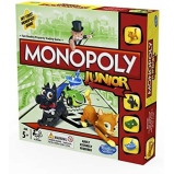 Hasbro Monopoly JUNIOR Game - 4 miniature