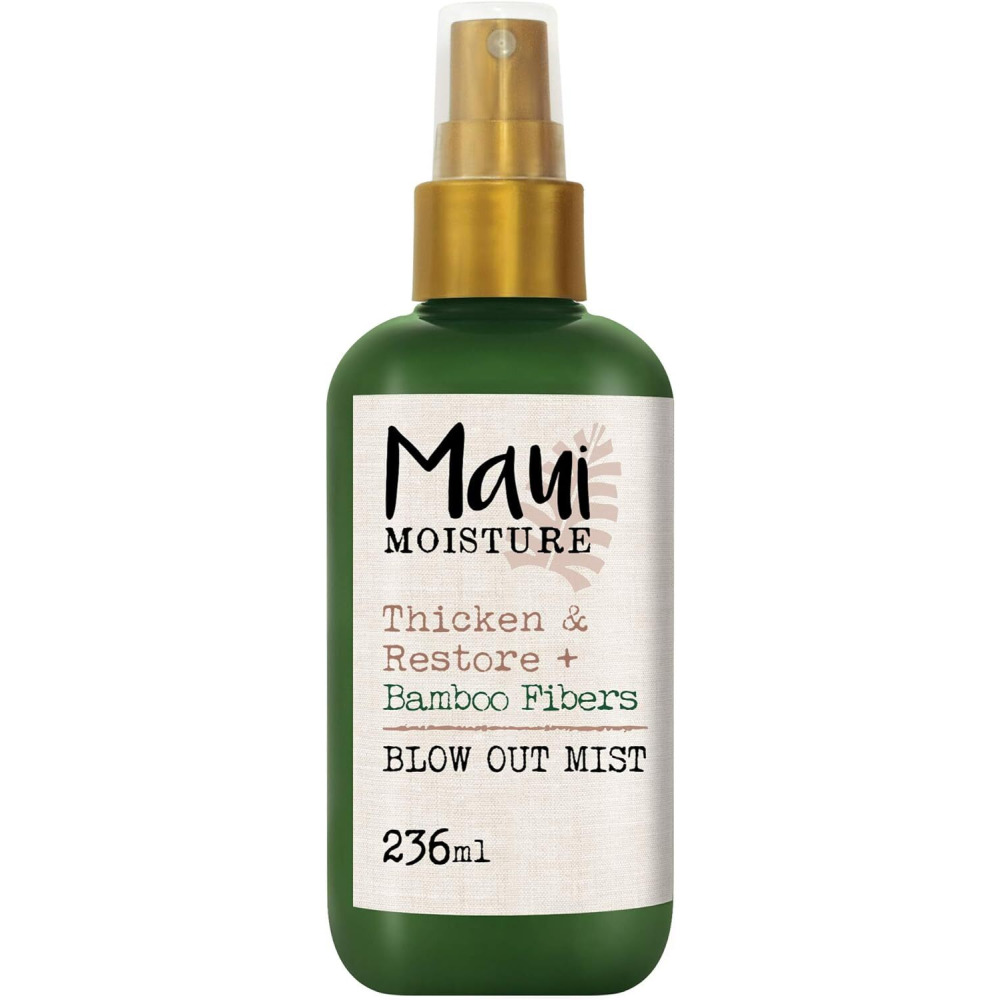 Maui Moisture Hair Mist, Thicken & Restore + Bamboo Fibers, Blow Out Mist, 236 ml - 1