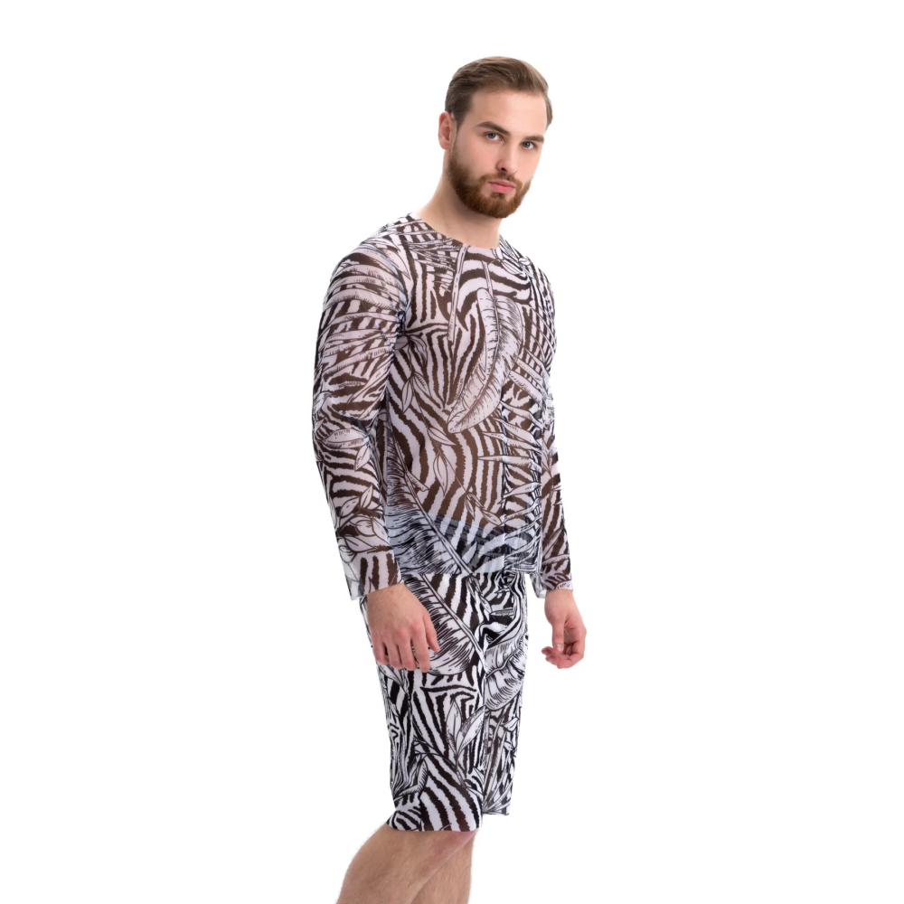 Men's T-shirt Fake zebra (XXL) - 2