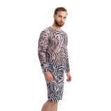 Men's T-shirt Fake zebra (XXL) - 2 miniature