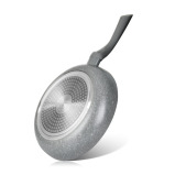 مقلاة فيسمان من سلسلة فولكانو من الألومنيوم بقاعدة تحريضية باللون الرمادي مقاس 20 × 5 سم - 2 miniature