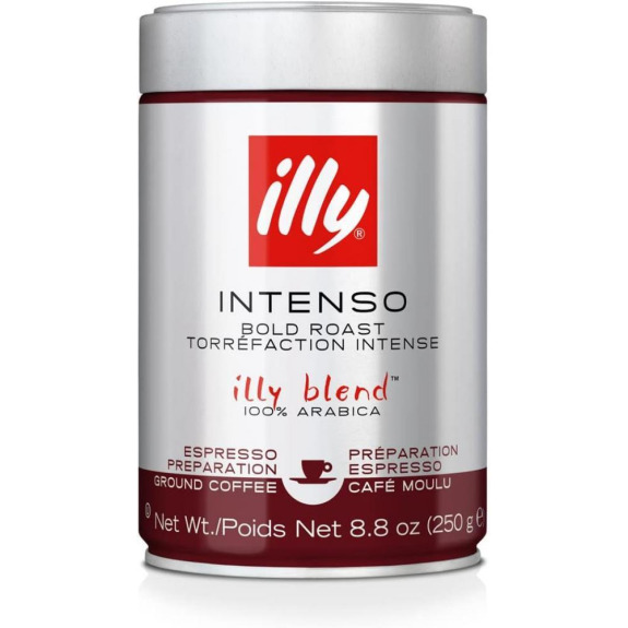 Illy Bold Roast Coffee Intenso 250g