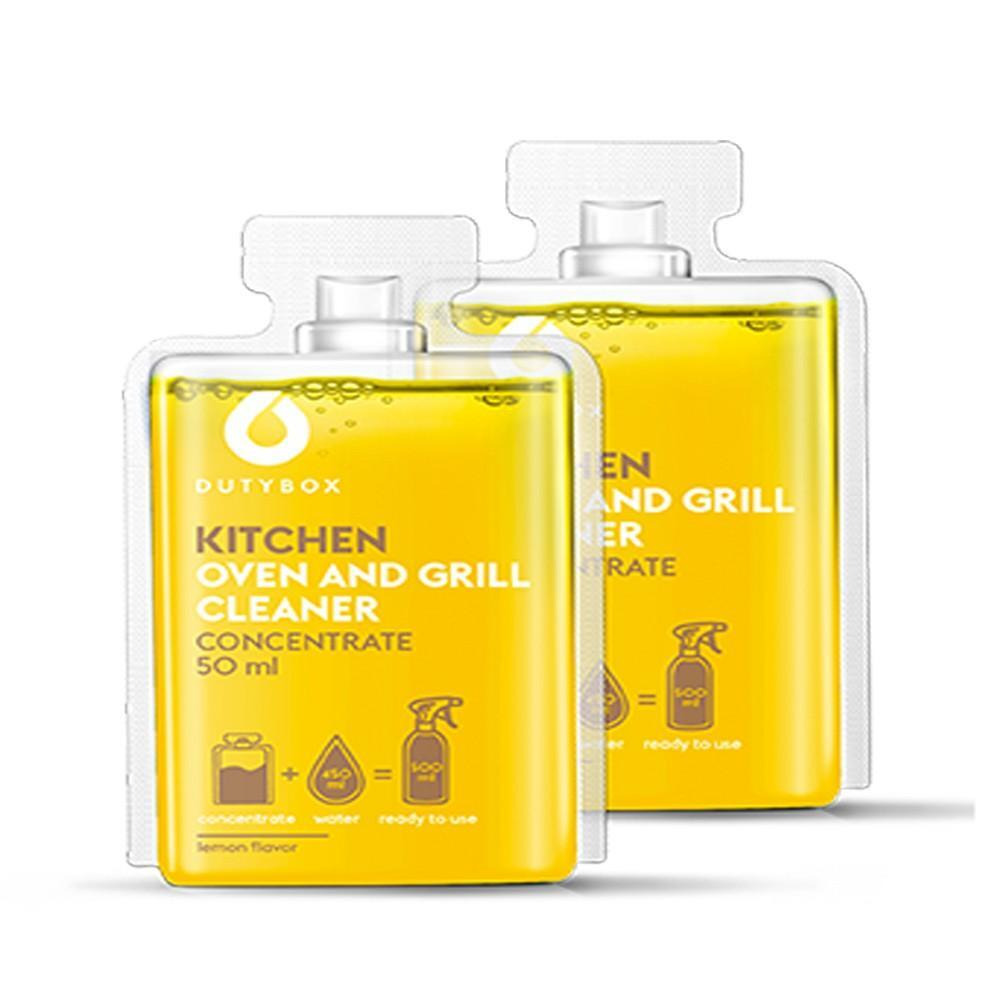 سلسلة المطبخ ديوتي بوكس، منظف مركز ومزيل الشحوم، 2 كبسولة قابلة لإعادة التعبئة - 1