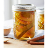 Mason Jar with Lids Wide Mouth Glass Jar, Great to preserve fresh Recipes, Set of 12, 16 Oz, Reusable Jars is BPA Free and Freezer safe. - 5 miniature