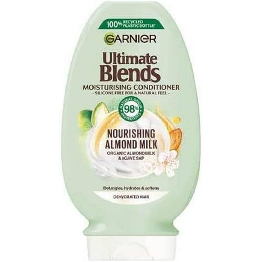 GARNIER, Ultimate BLENDS، بلسم حليب اللوز المغذي، 400 مل - 1