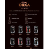 Arzum Okka OK-006-K Minio Duo Turkish Coffee Maker 'Chrome' - 2 miniature