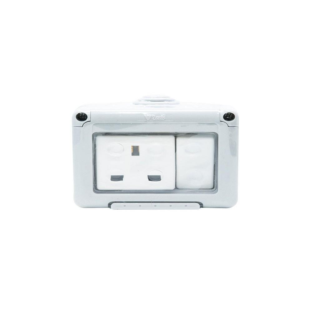 Veto Waterproof Switch & Socket 13A - 1