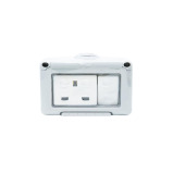 Veto Waterproof Switch & Socket 13A - 1 miniature
