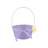 Gems Easter Woven Basket With Ribbon Assorted 1 Piece - 5 miniature