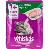 Whiskas / Wet food, Tuna, 2.8 oz (80 g) - 1 miniature