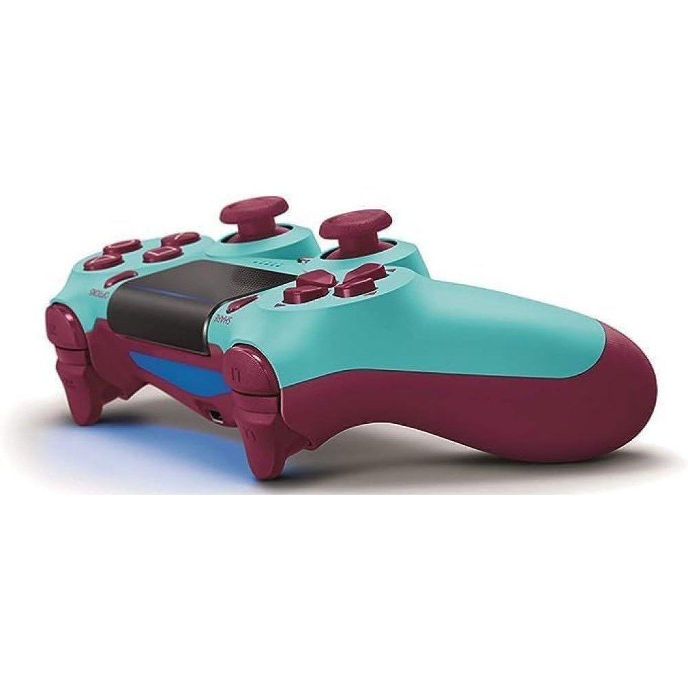 REMAX Wireless Bluetooth Gamepad Joystick Controller for Sony PS4 (BERRY BLUE) - 2