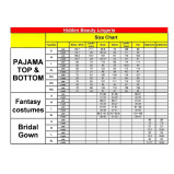 Hidden Beauty Lingerie Homewear Pajama Set, Orange - XL - 2 miniature