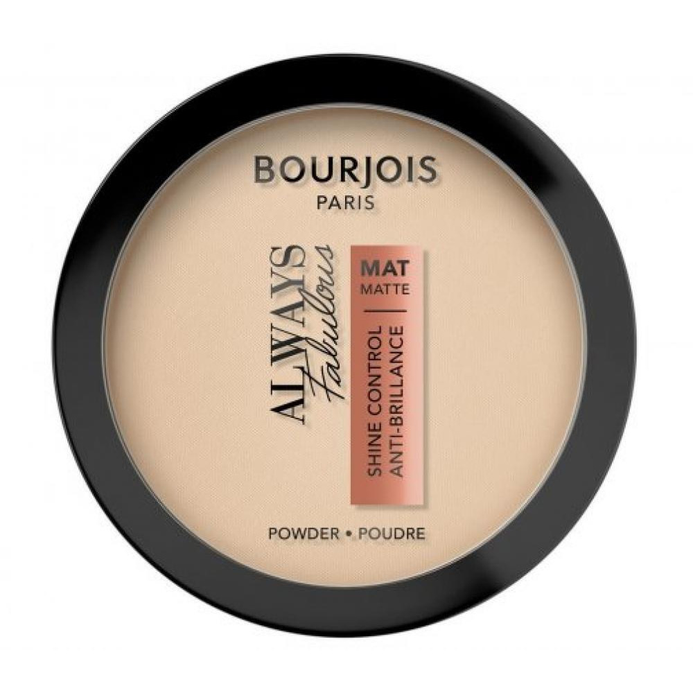Bourjois / Powder, Always fabulous, Matte, Shine control, Anti-brillance, 108 Apricot ivory, 0.3 oz (10 g) - 1