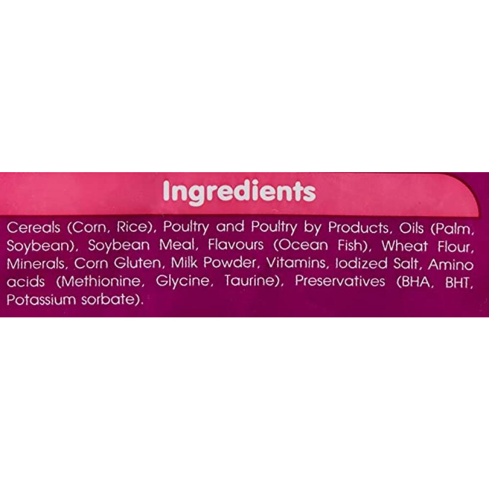 Whiskas / Cat food , Ocean fish flavour , Junior 2-12 months , 2.4 lbs (1.1kg) - 4