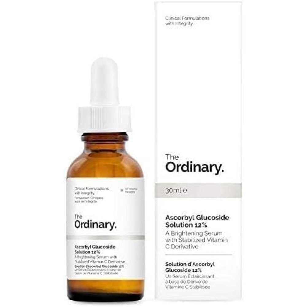 The Ordinary, Serum, Ascorbyl glucoside solution 12%, Brightening with stabilized vitamin C derivative, 1 fl. oz. (30 ml) - 3