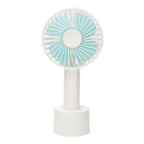 Dimo n9 Portable \& Rechargeable Hand Fan, White - 1 miniature