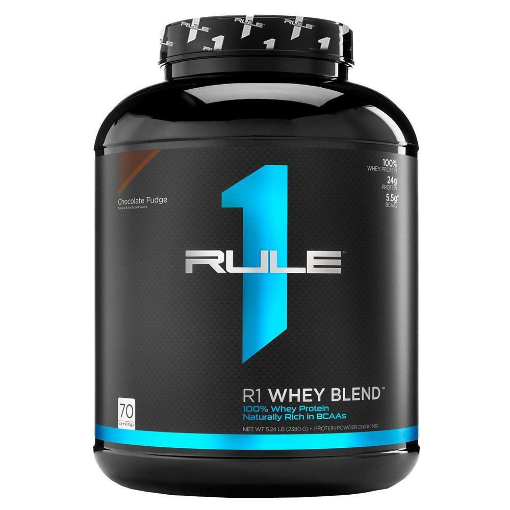 Правило 1 R1 Whey BLEND, Шоколадная ПОМАДКА, 5 Фунтов - 1