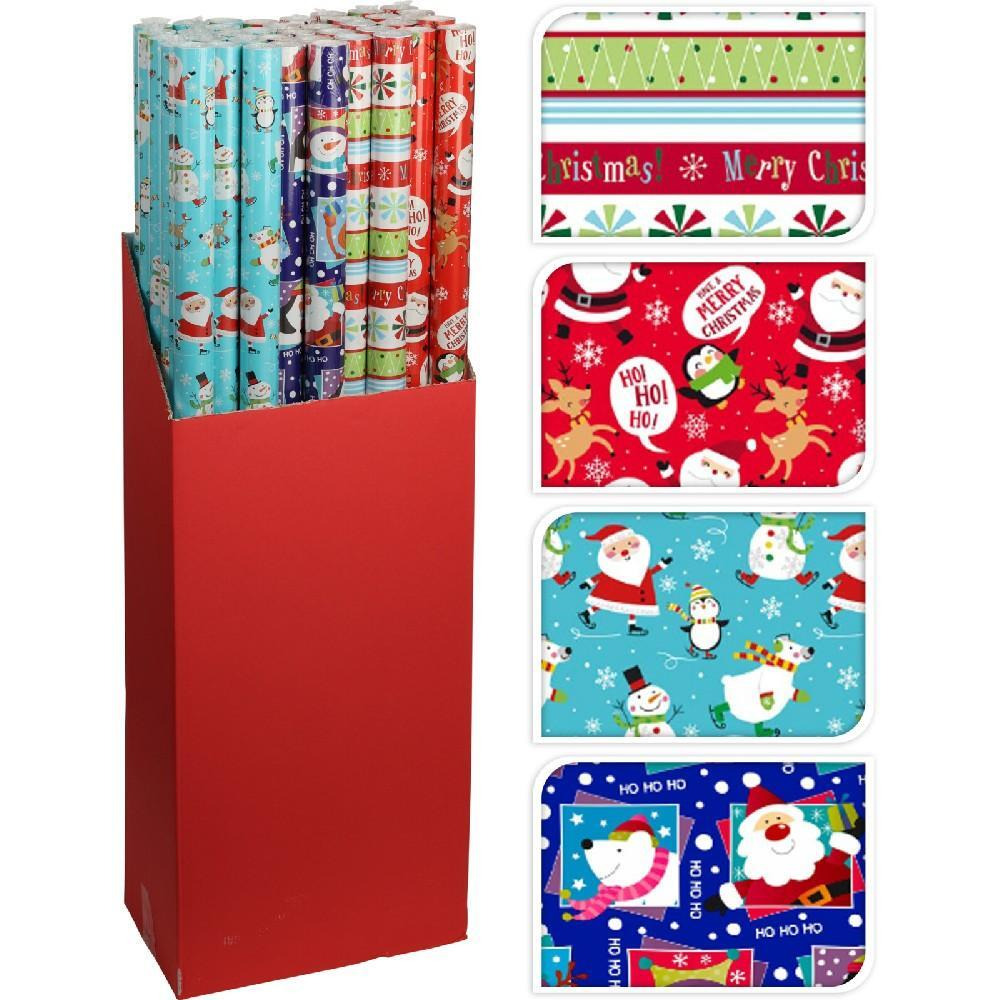 Koopman Gift Wrap Paper 100 x 500 cm Assorted 1 Piece - 1