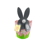 Gems Easter Pom Pom Bunny Basket Assorted, 1 Piece - 4 miniature