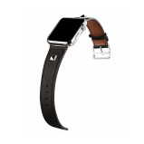 Perfii One Rivet Leather Replacement Band For Apple Watch 49/45/44/42mm Series Ultra/8/7/6/5/4/SE - 4 miniature