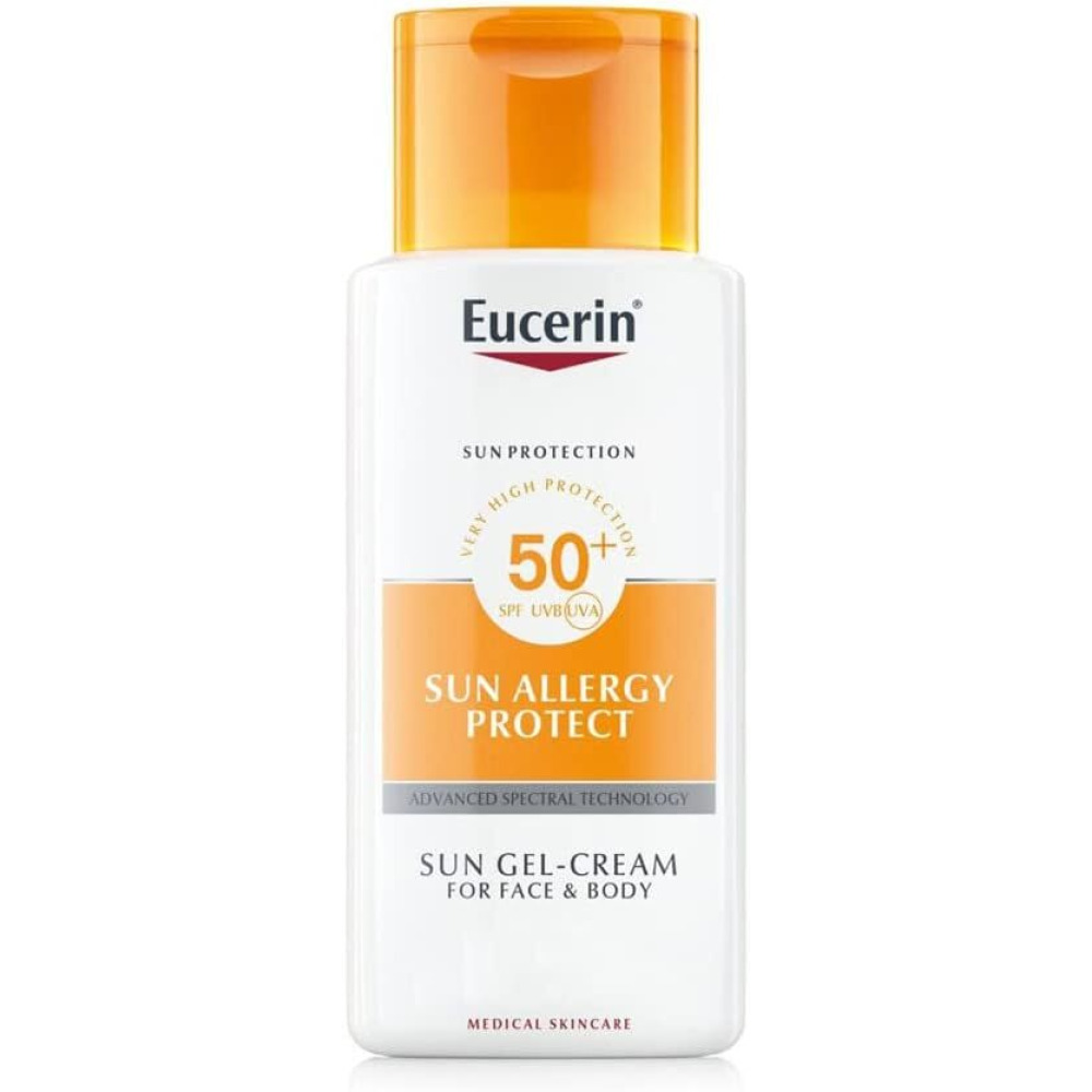 Eucerin, Sun cream gel and allergy protection, 150 ml - 1