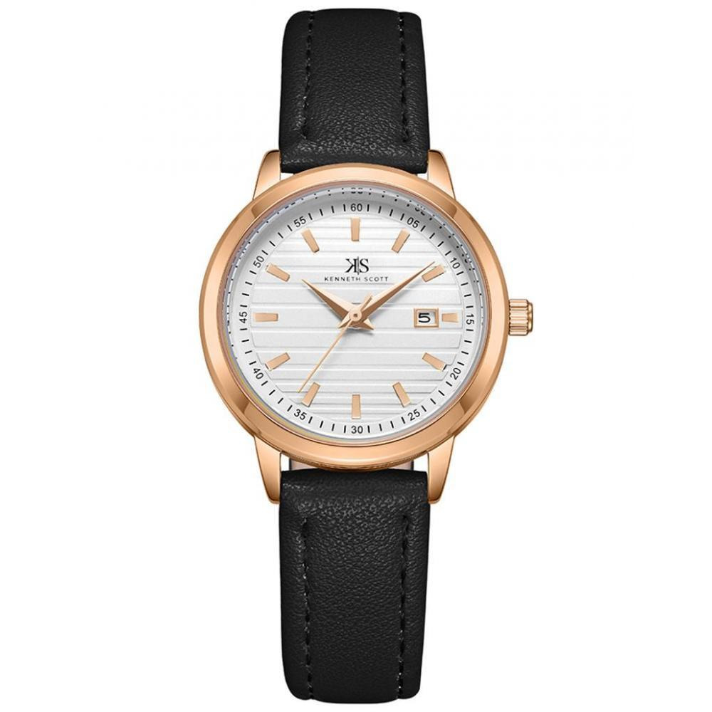 Kenneth Scott Analog Couple Watch - K22027,K22527-RLBW - 3