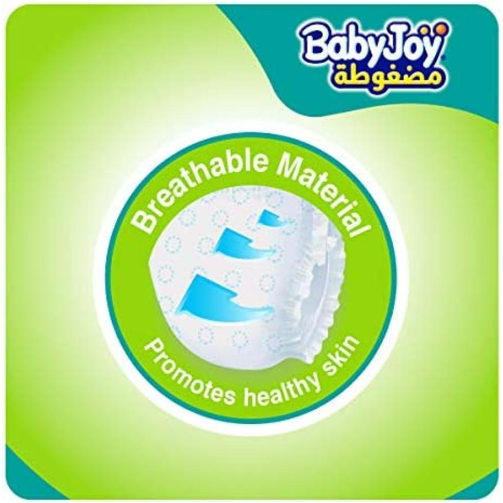 BabyJoy / Diapers, Compressed diamond pad Mega Pack, size 3, x68 - 6