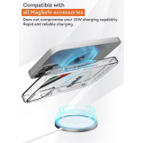 كفر آيفون 12 برو ماكس، متوافق مع ماج سيف، حماية عسكرية، مقاوم للاصفرار، (6.7 بوصة)، شعار دبي - 6 miniature