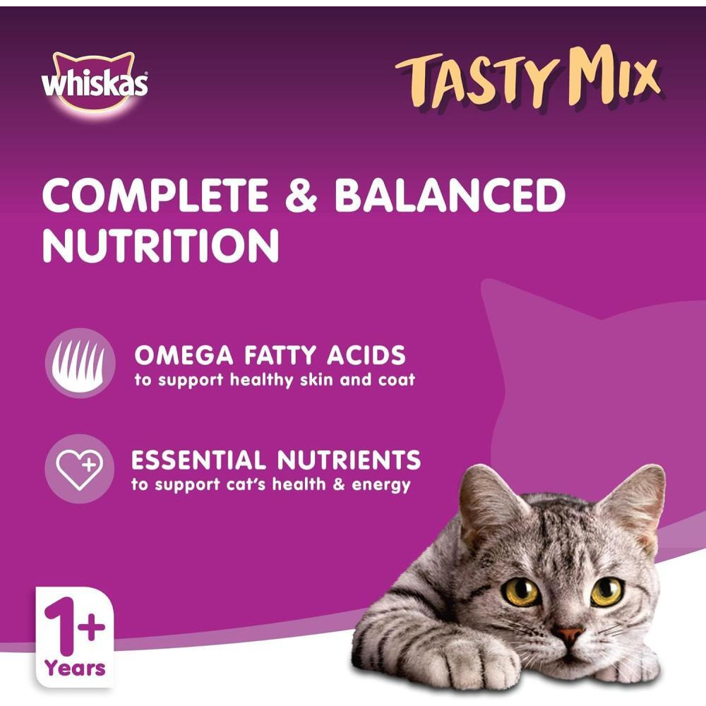 ويسكاس، طعام رطب للقطط، مزيج لذيذ، مزيج من المجموعة البحرية في المرق، للبالغين بعمر سنة فما فوق، مصنوع من سمك حقيقي، عبوة 12 × 70 جم - 3