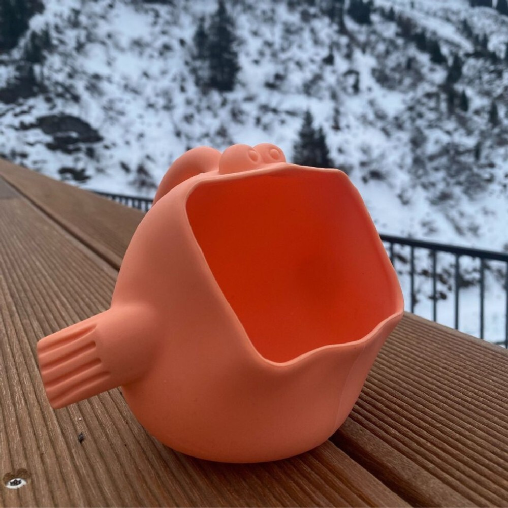 Scoops Scrunch Sand Play Tools, Coral - 2