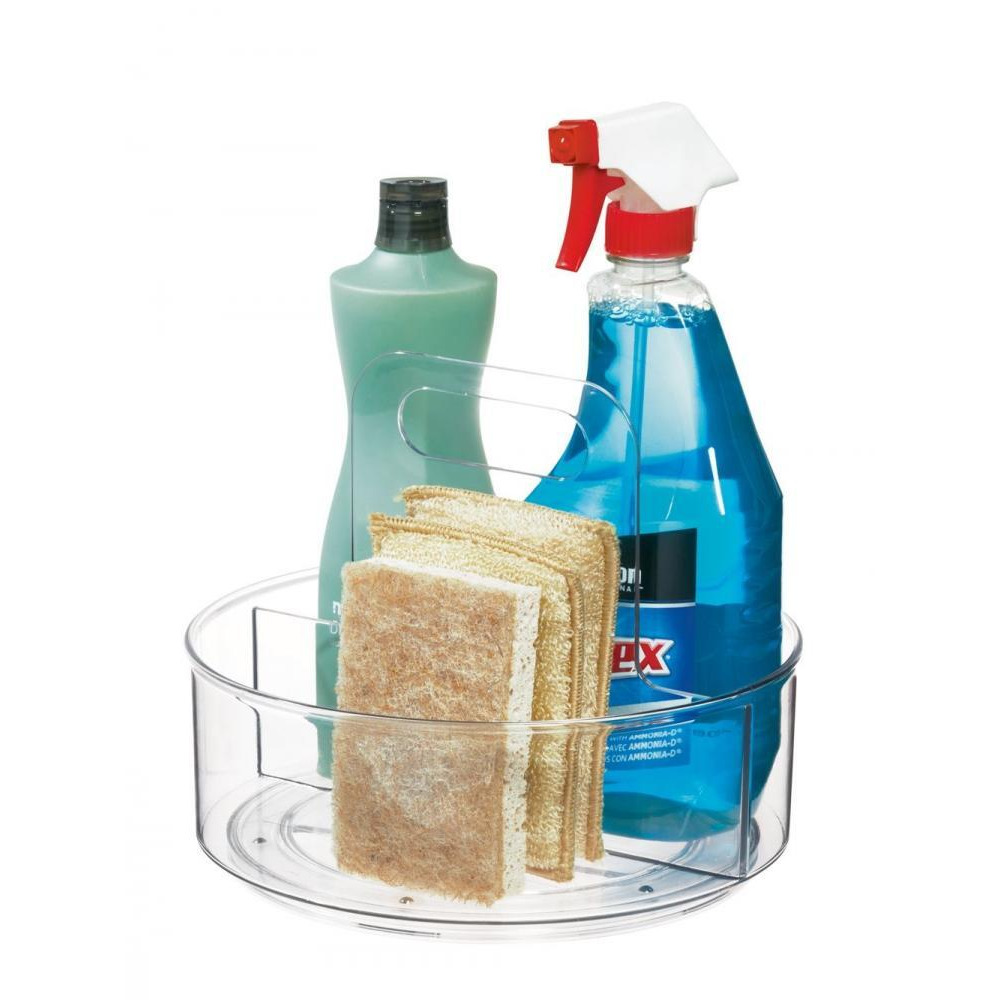 Interdesign Ariel Turntable 9 inch Clear - 1