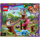 LEGO / Friends 41424, Jungle rescue basebuilding set with 3 mini dolls and accessories, 648 pieces, 8+ - 5 miniature