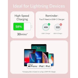 Anker, PowerLine III Flow USB-C to Lightning Cable, 0.9 m, Pink - 5 miniature