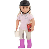 OUR GENERATION BD31192 Tamera Equestrian Doll, Various - 3 miniature
