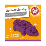 Arm and Hammer Super Treadz Mini Gator Toy for Dogs, Purple - 4 miniature