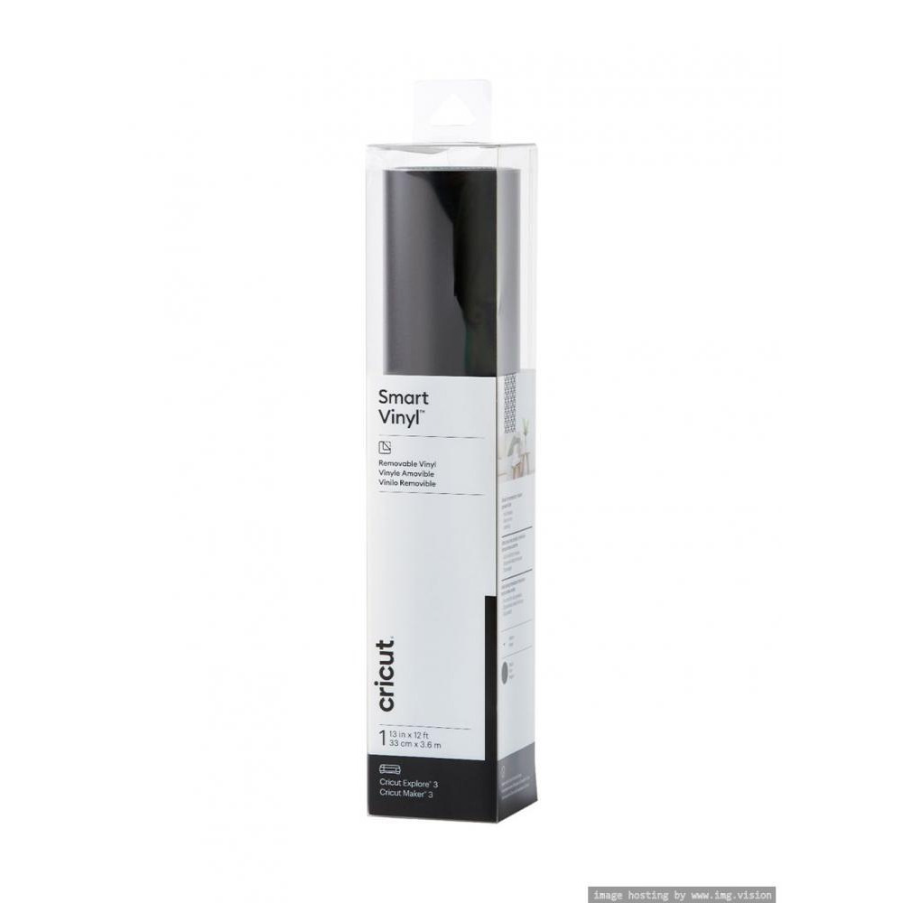 Cricut Smart Vinyl Permanent 33 x 640 cm 1 sheet Black - 1