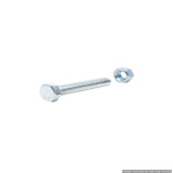 Homesmiths G.I Bolts & Nut 12 X 70 mm - 1 miniature